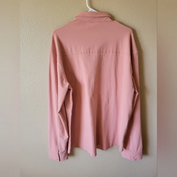 Zyia Men’s Dusty Rose Pacific Crest Shirt, XL - Picture 6 of 12